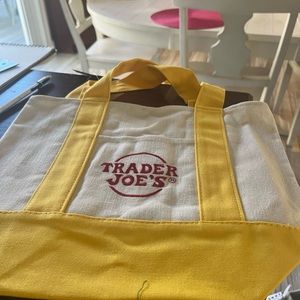 Trader Joe’s Mini Canvas Tote Bag